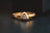 14k Rose Gold Trillion Cut Diamond Ring